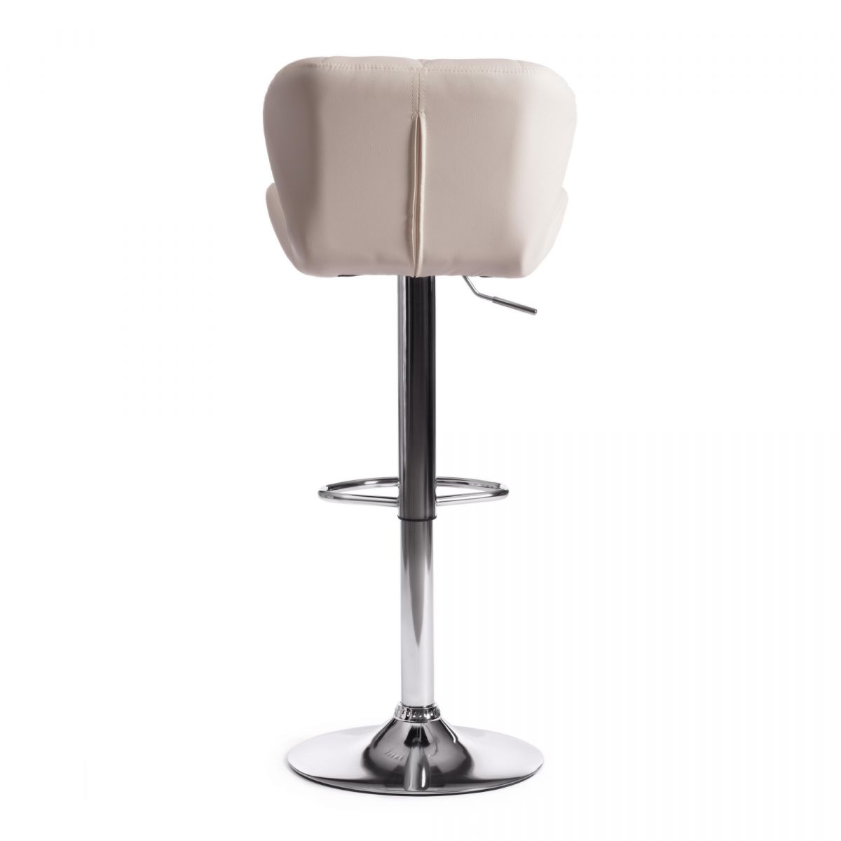 Стул барный BC-103 (каркас хром кожзам белый 63TP)