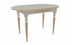 Стол Лофти-М 1300(1700)*800*765 (тон серый RAL7038 + патина золото) Стол Лофти-М 1300(1700)*800*765 (тон серый RAL7038 + патина золото)