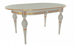 Стол Рич-М 1500(2000)*1100*765 (тон серый RAL7038 + патина золото) Стол Рич-М 1500(2000)*1100*765 (тон серый RAL7038 + патина золото)